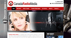Desktop Screenshot of canadaradiomedia.com