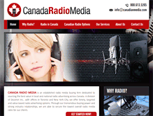Tablet Screenshot of canadaradiomedia.com